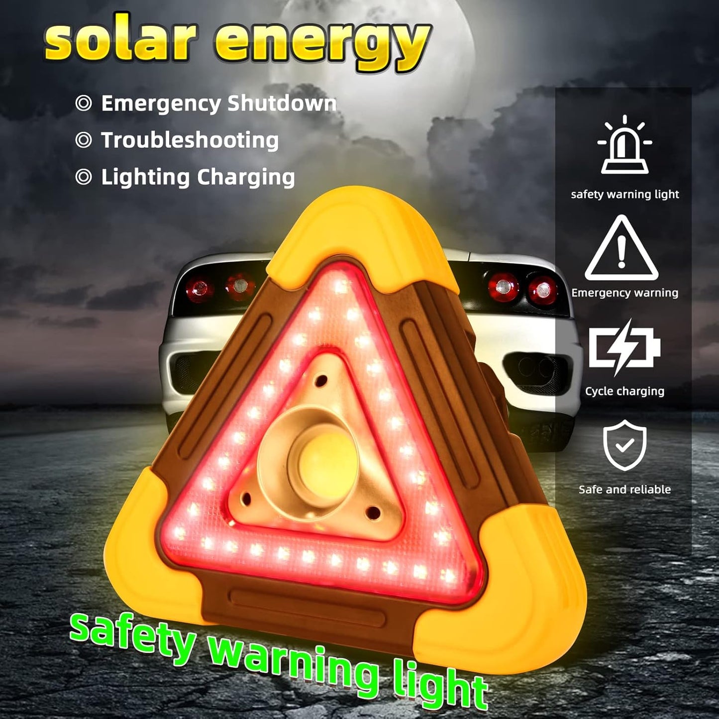 Triángulo de Emergencia LED