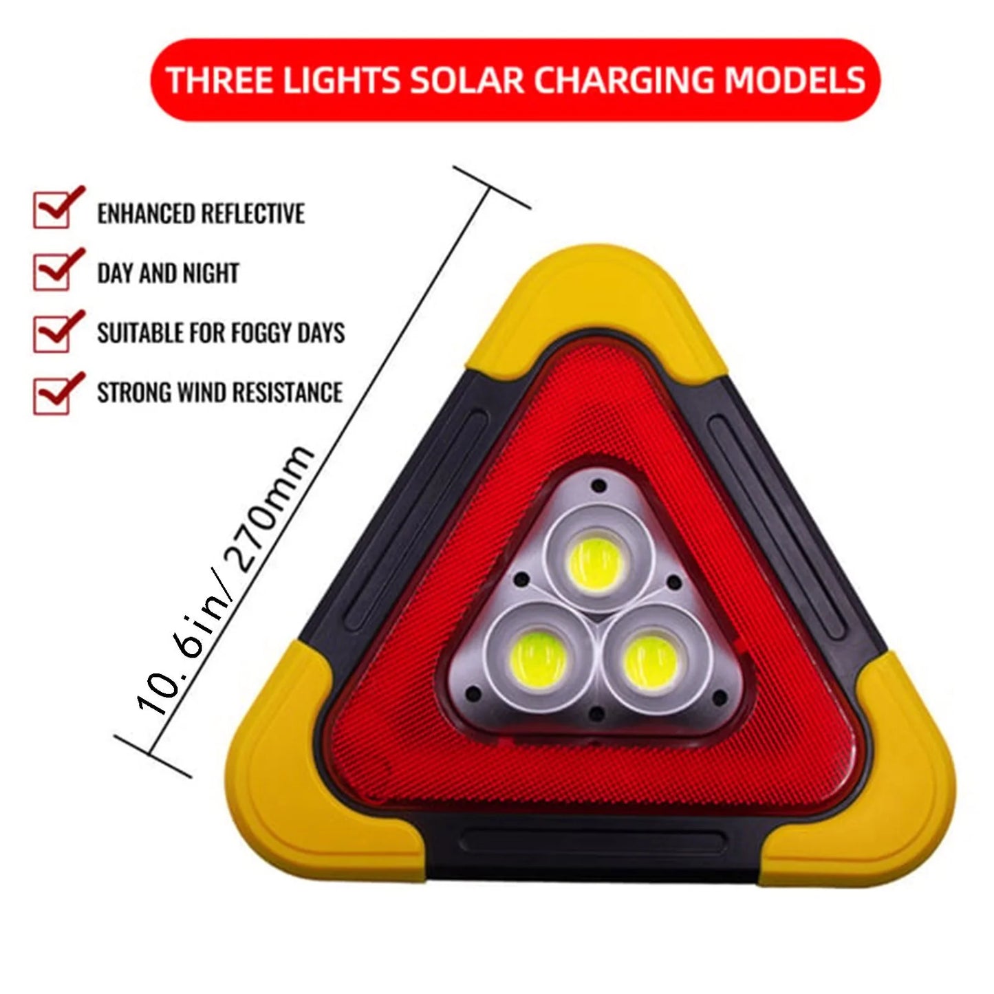 Triángulo de Emergencia LED
