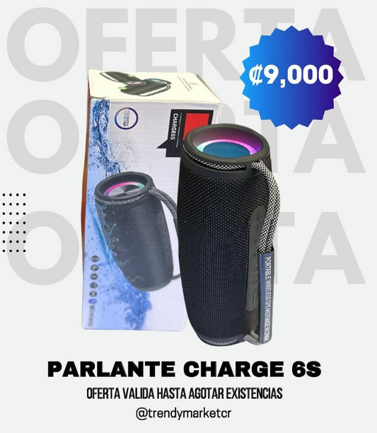 Parlante Charge 6S🎵