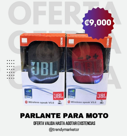 Parlante para Moto o Bici