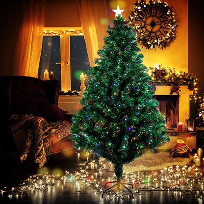 🌟 Árboles de Navidad de Fibra Óptica 🌟
