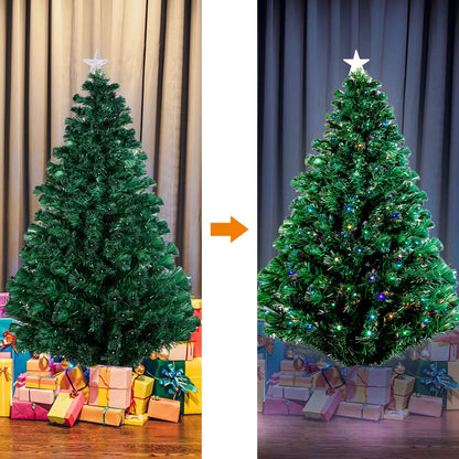 🌟 Árboles de Navidad de Fibra Óptica 🌟