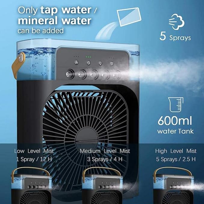 Ventilador y Enfriador Portátil